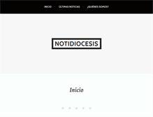 Tablet Screenshot of notidiocesis.com